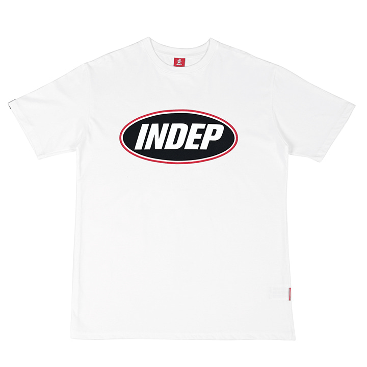 Indep Ellipse White T-shirt